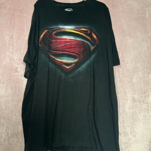 Star Wars And SuperMan Bundle (2) Mens Graphic Short Sleeve Shirts Size XXL - Picture 2 of 11